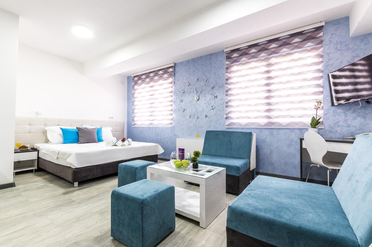 Astera Apart Hotel Skopje Exterior foto