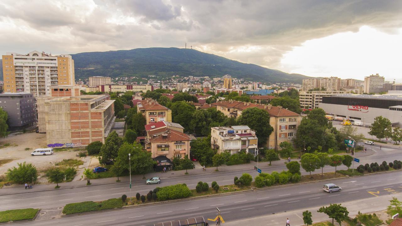 Astera Apart Hotel Skopje Exterior foto